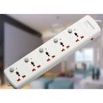 Maxwatt 515 Heavy Duty Power Strip Extension Cord 5 Gang With Switch