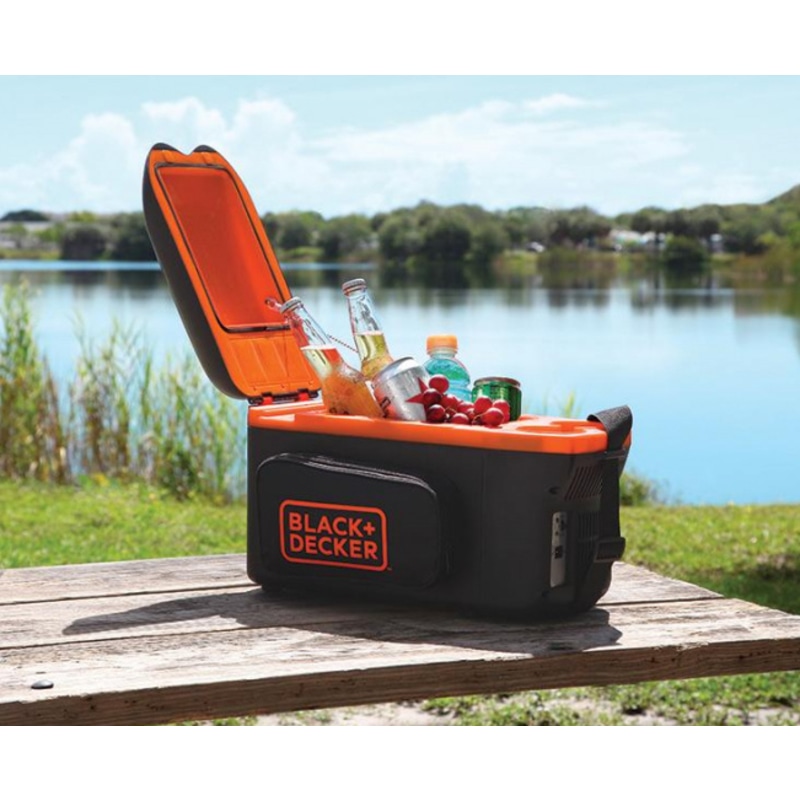 Black & Decker 8L DC Car Cooler With Cup Holders - BCD8-B5 