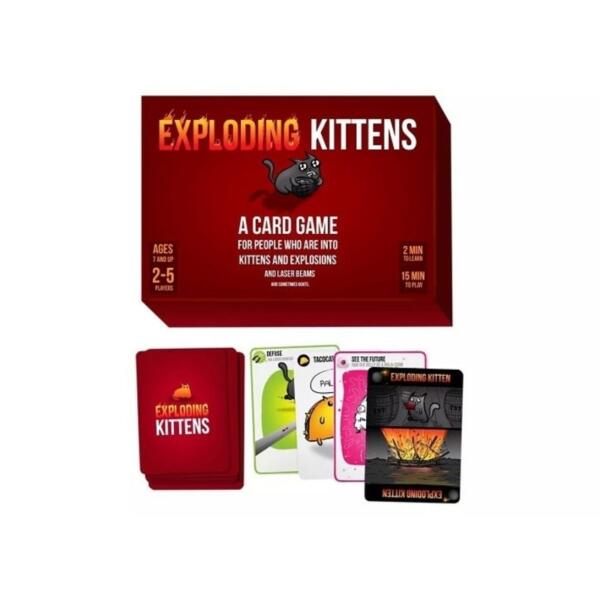 Exploding Kittens Card Game - Jungle.lk