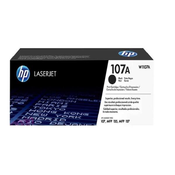 HP 107A Original Black Toner Cartridge - W1107A
