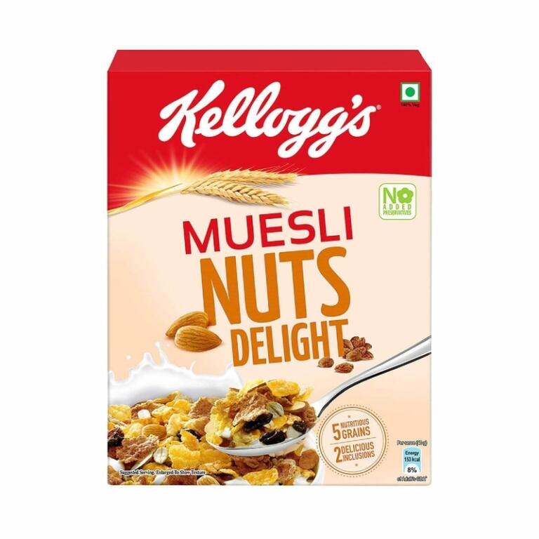 Kelloggs Extra Muesli Nut Delight 500g Jungle.lk
