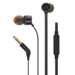 JBL Tune 110 In Ear HeadPhone Black – T110BLK