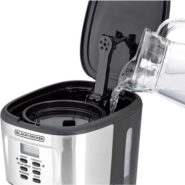 Black+Decker 900W 12 Cup 24 Hours Programmable Coffee Maker - DCM85-B5