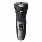 Philips Shaver 3100 Wet or Dry Electric Shaver – Black – S3122/55
