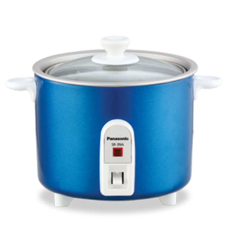 Panasonic Baby Rice Cooker SR3NA Metallic Blue Jungle.lk