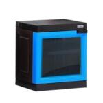 Daxer Single Transparent Door Cupboard Blue – DMC 001GC