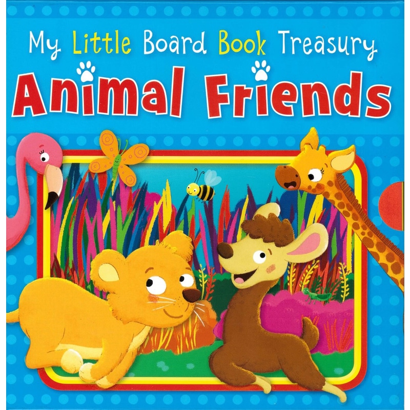 My Little Board Book Treasury Animal Friends ( Board Book Set ) Jungle.lk