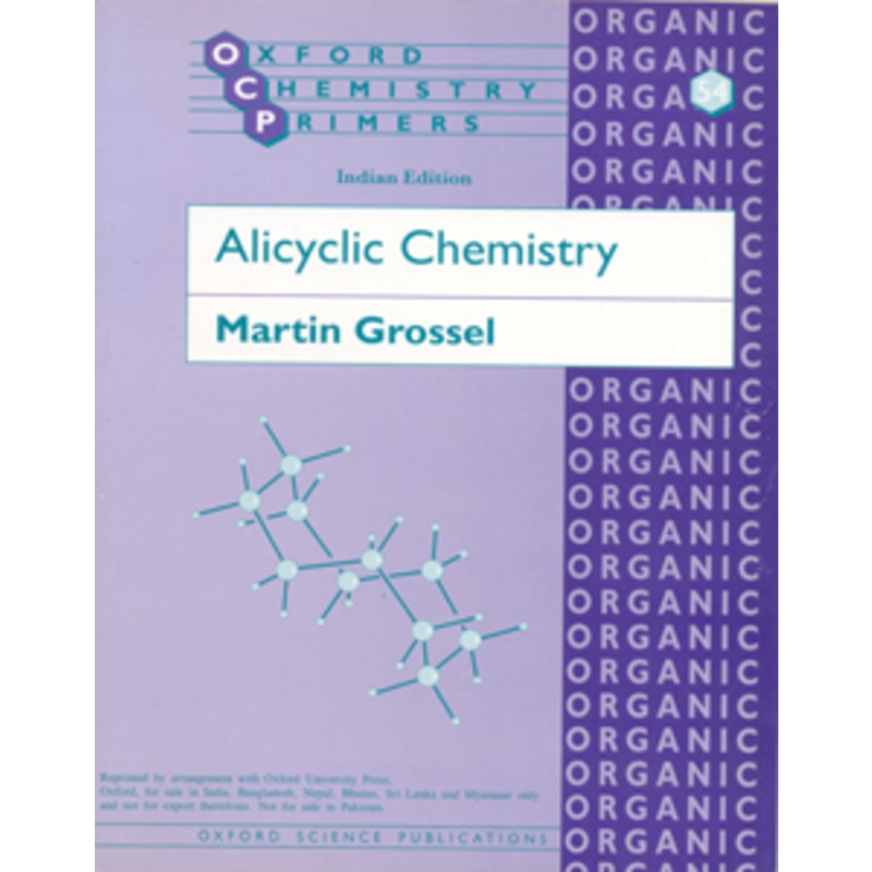 Oxford Chemistry Primers Alicyclic Chemistry Jungle.lk
