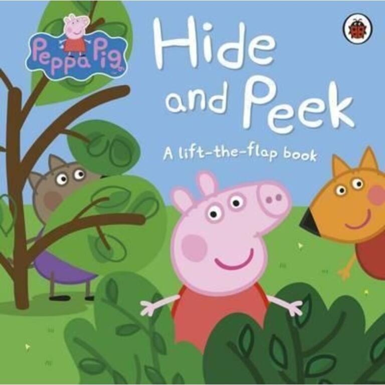 Peppa Pig Hide and Peek A Lift the Flap Board Book Jungle.lk