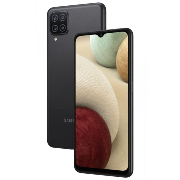 Samsung Galaxy A12 4GB RAM, 128GB ROM Mobile Phone Black - SM-A127F/DS