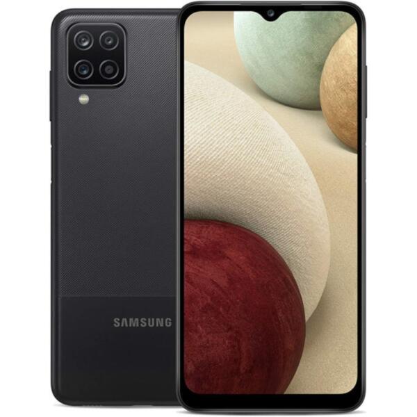Samsung Galaxy A12 4GB RAM, 128GB ROM Mobile Phone Black - SM-A127F/DS