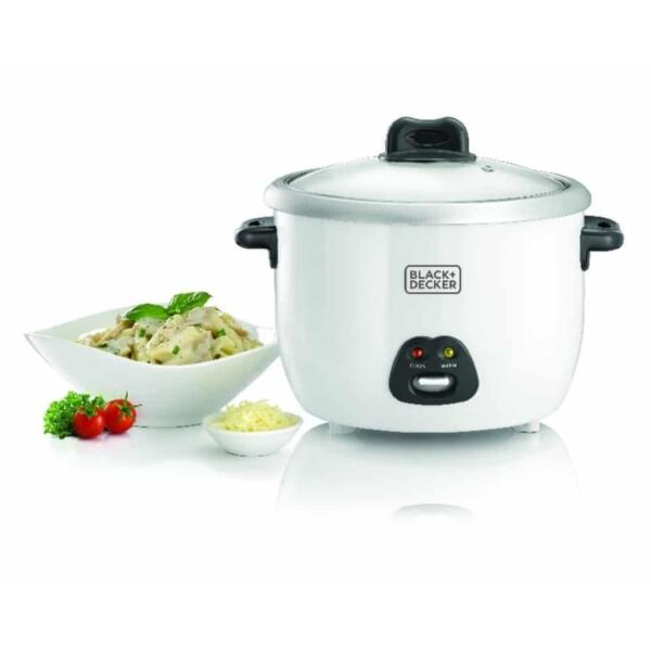Black+Decker 1.8L Rice Cooker With Glass Lid - OGB-RC1850-B5