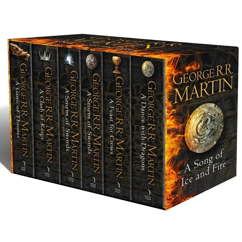A GAME of THRONES Book Series Lot Of 4 By George R.R. Martin. Paperback  1,2,3,4