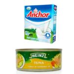 Anchor Full Cream Milk Powder 400g + Heinz Tuna Flakes in Sunflower Oil – 185g