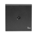 Dimo Lumin Single TV Socket Black – L75TV/H