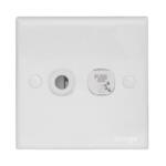 Orange Casablanca 1 Gang Fused Flex Outlet (100-0830)