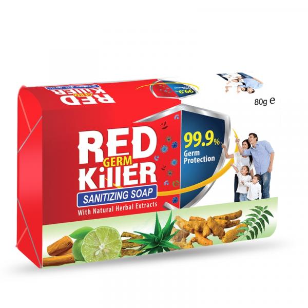 4Rever Red Germ Killer Sanitizing Soap - 80g