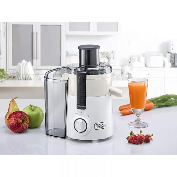 Black & Decker 250W Juice Extractor With Pulp Container - JE250-B5