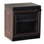 Daxer Single Transparent Door Cupboard – DMC 001G