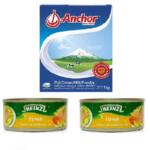 Anchor Full Cream Milk Powder 1Kg + 2 x Heinz Tuna Flakes in Sunflower Oil – 185g