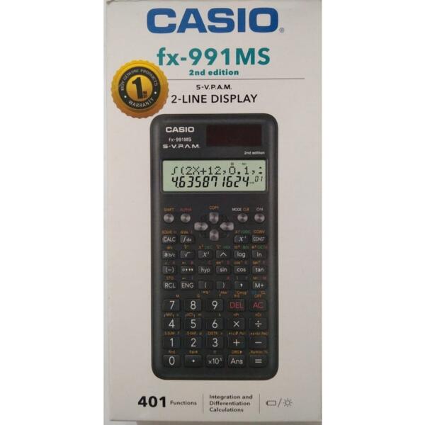 Casio Non Programmable Scientific Calculator fx-991MS