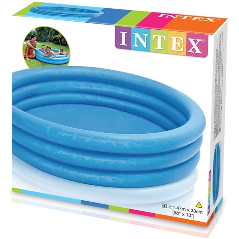 Intex Inflatable Pool Crystal Blue 58x13 Inches - 58426NP