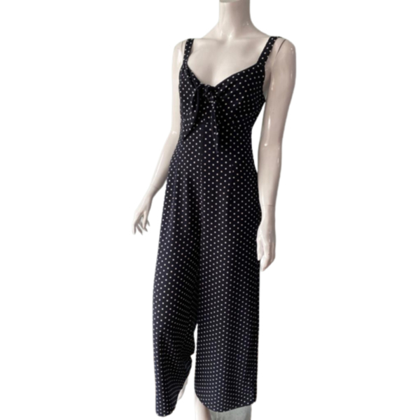 Warehouse UK Original Polka Dot Jumpsuit - Small UK 8