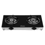 Abans Two Burner Glass Top Gas Cooker – AB-2507