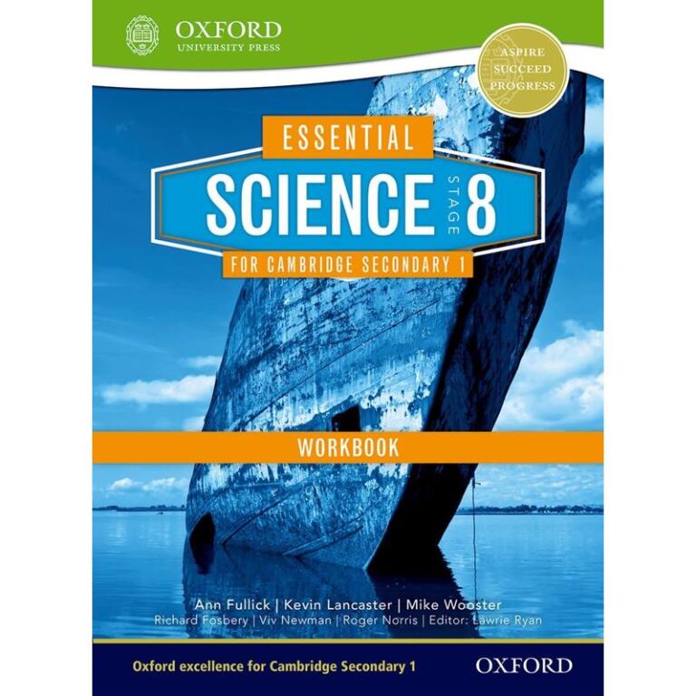 Essential Science for Cambridge Secondary 1- Stage 8 Workbook - Jungle.lk