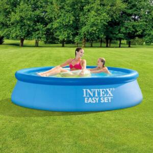 Intex 8Ft X 24 Inch Easy Set Inflatable Circular Above Ground Portable ...