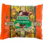 San Remo Pasta Vegeroni Pasta Shapes No. 120 – 375g