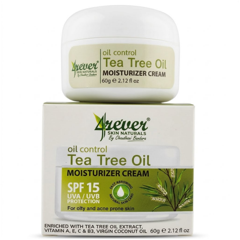 4Rever Oil Control Tea Tree Oil Moisturizing Cream 60g