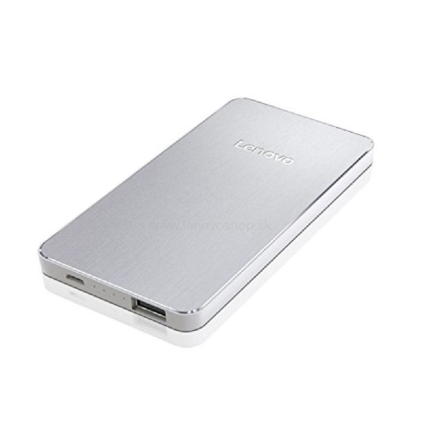 Lenovo 5000 mAh Power Bank USB Silver White - PB420
