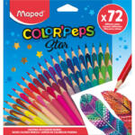 Maped Color Peps Colour Pencil – 72 Shades – Cardboard Box