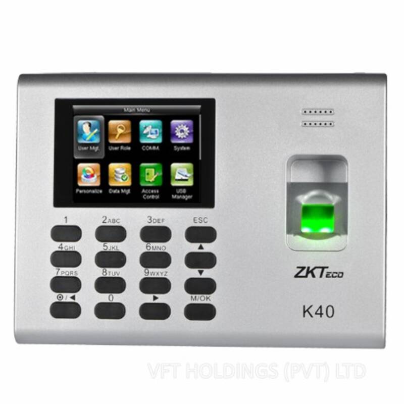 ZKTeco K40 Biometric Fingerprint Access Control System With Time