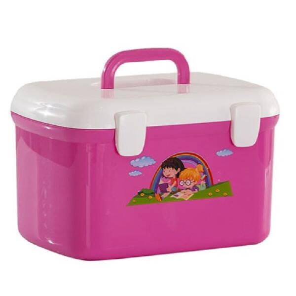 Daxer Multi Purpose Baby Box Portable Pink - DBBX01