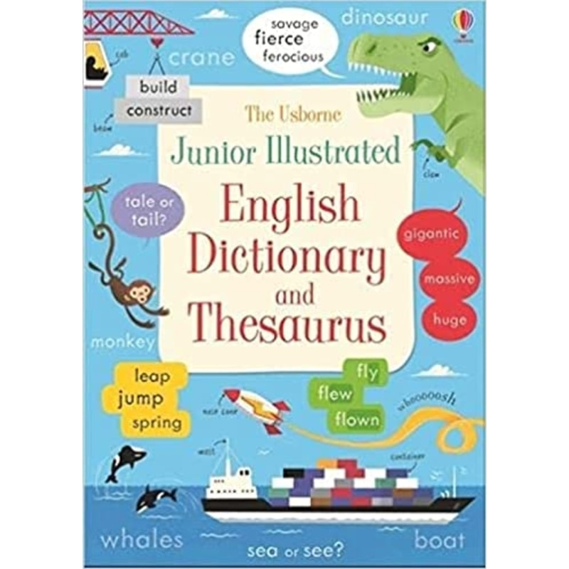 The Usborne Junior Illustrated English Dictionary and Thesaurus Jungle.lk