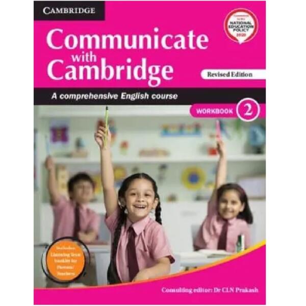 Communicate With Cambridge Level 2 Workbook With Booklet - A Comprehensive English Course - CBSE - English