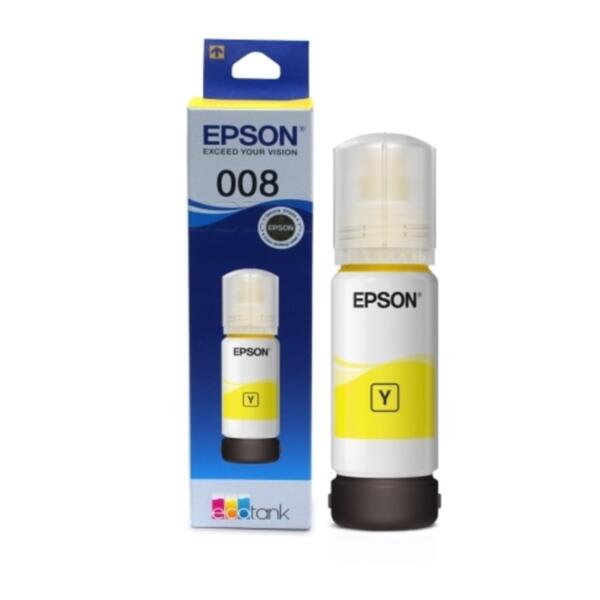 Epson 008 Yellow Ink Bottle For L15150/ L6460/ L6490/ L6580/ L6570/ L15180