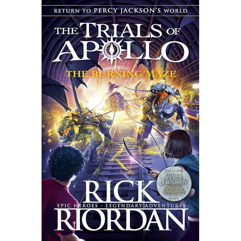 The Burning Maze - The Trials of Apollo Series Book 3
