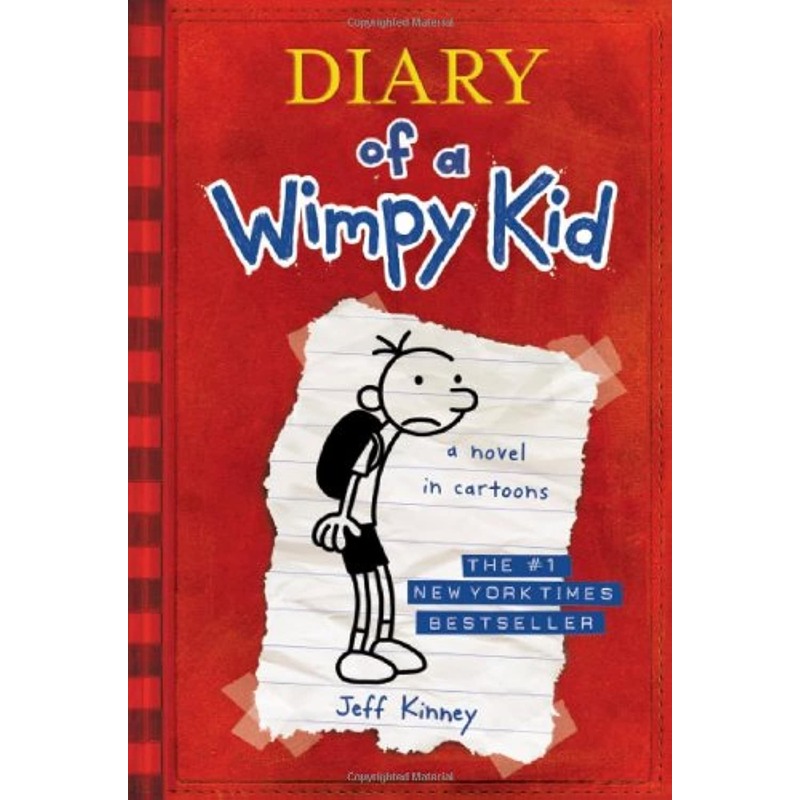 Diary of a Wimpy Kid Hardback - Book 1 by Jeff Kinney
