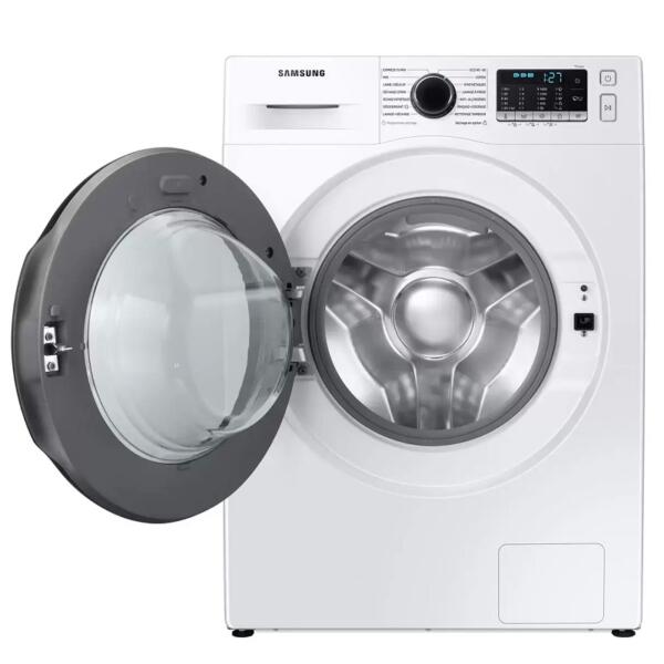 Samsung 8Kg Front Loading White Color With Dryer Washing Machine - WD80TA046BE/EU