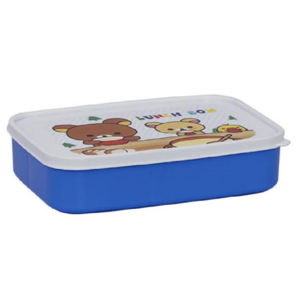 Daxer Plastic Rectangle Lunch Box Beige - DLB 02