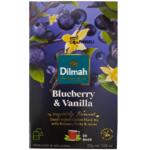 Dilmah Blueberry & Vanilla Flavoured Ceylon Black Tea – 20 Tea Bags