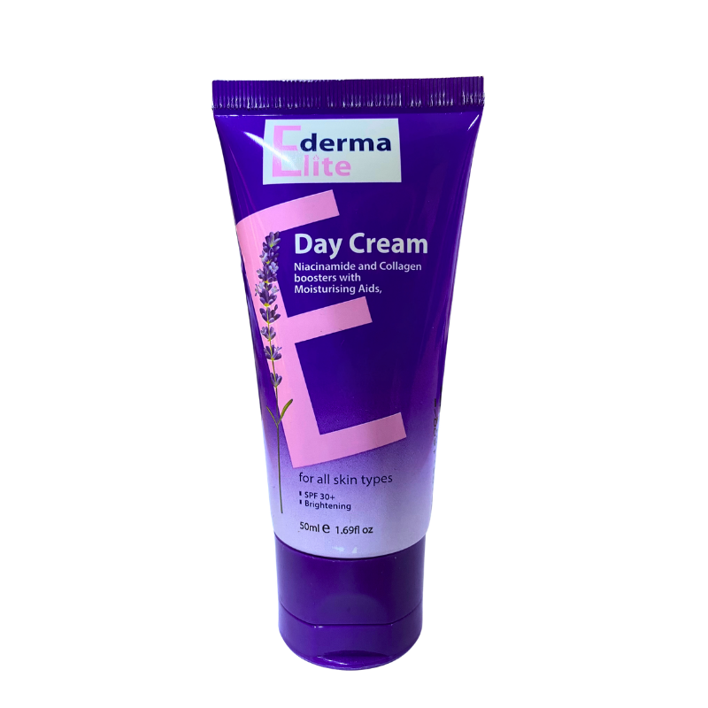 DermaElite Day Cream With Moisturizing Aids Niacinamide And Collagen Boosters - 50g