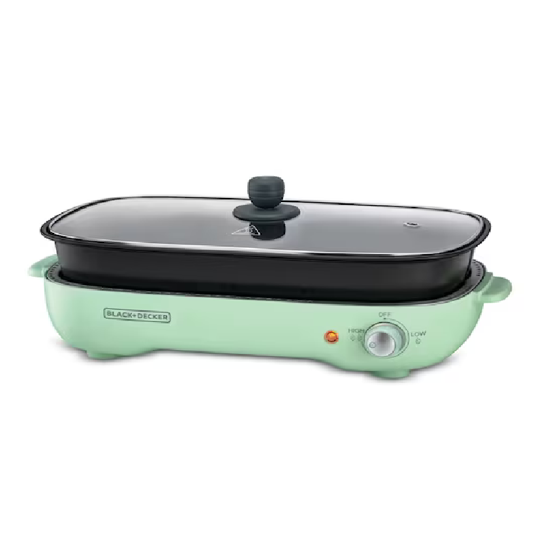 Black & Decker 1400W 4L Multi-Function Hot-Pot/Grill - GMF1400-B5