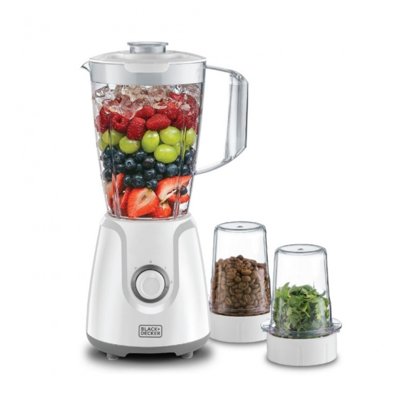 Black & Decker 400W 1.5L Blender With 2 Mills - BX440-B5