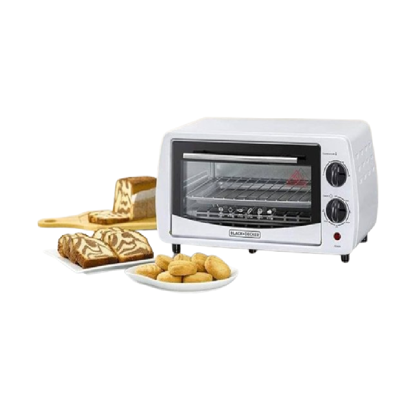 Black & Decker 800W 9L Double Glass Toaster Oven - TRO9DG-B5
