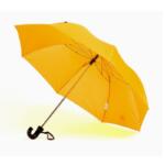 General Use Umbrella Lightweight Curve Handle Portable – Orange