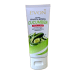 Evon Facial Scrub For All Skin Types With Cucumber Extract, Vitamin E & C 100ml